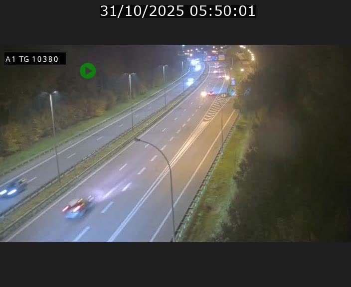 Traffic live webcam Luxembourg Senningerberg - A1 direction Luxembourg Kirchberg - BK 10.3