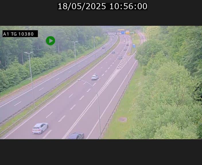 <h2>Traffic live webcam Luxembourg Senningerberg - A1 direction Luxembourg Kirchberg - BK 10.3</h2>