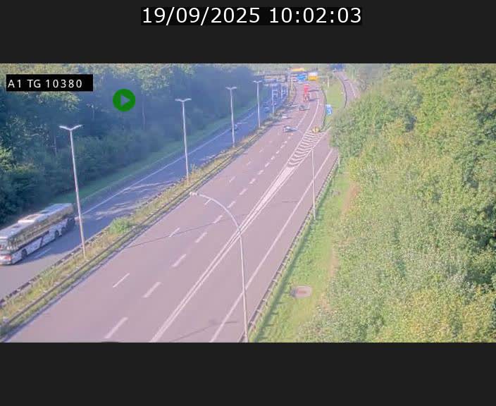 <h2>Traffic live webcam Luxembourg Senningerberg - A1 direction Luxembourg Kirchberg - BK 10.3</h2>