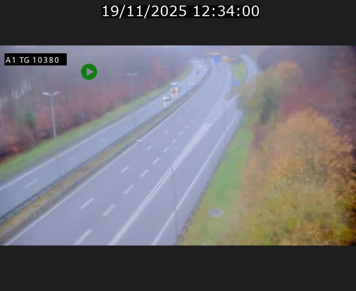 Traffic live webcam Luxembourg Senningerberg - A1 direction Luxembourg Kirchberg - BK 10.3