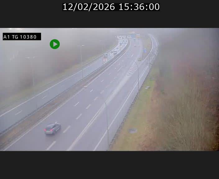 <h2>Traffic live webcam Luxembourg Senningerberg - A1 direction Luxembourg Kirchberg - BK 10.3</h2>