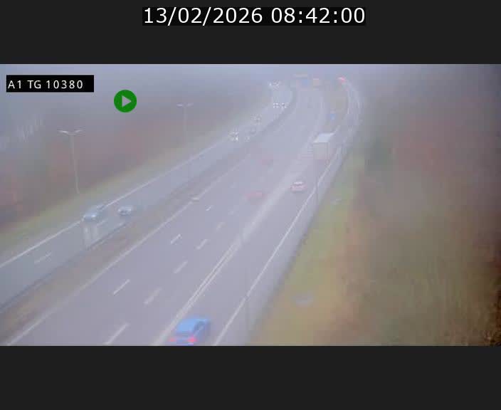 <h2>Traffic live webcam Luxembourg Senningerberg - A1 direction Luxembourg Kirchberg - BK 10.3</h2>