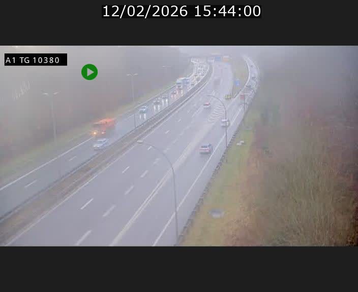<h2>Traffic live webcam Luxembourg Senningerberg - A1 direction Luxembourg Kirchberg - BK 10.3</h2>