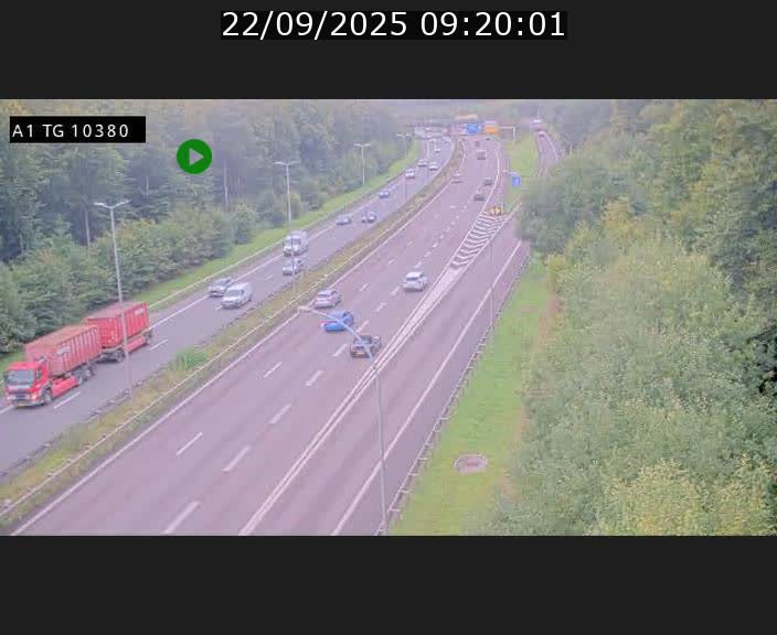 <h2>Traffic live webcam Luxembourg Senningerberg - A1 direction Luxembourg Kirchberg - BK 10.3</h2>