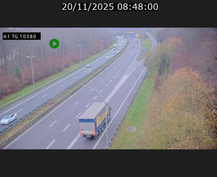 <h2>Traffic live webcam Luxembourg Senningerberg - A1 direction Luxembourg Kirchberg - BK 10.3</h2>