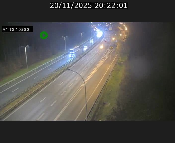 <h2>Traffic live webcam Luxembourg Senningerberg - A1 direction Luxembourg Kirchberg - BK 10.3</h2>