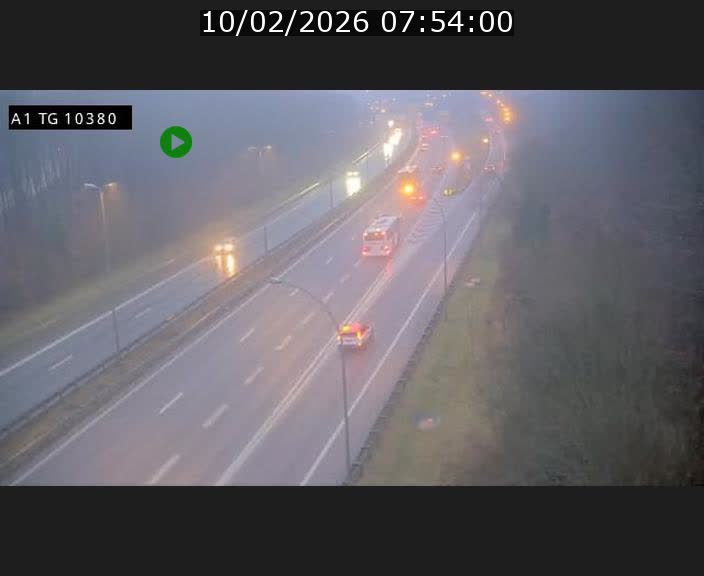 <h2>Traffic live webcam Luxembourg Senningerberg - A1 direction Luxembourg Kirchberg - BK 10.3</h2>