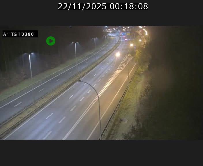 Traffic live webcam Luxembourg Senningerberg - A1 direction Luxembourg Kirchberg - BK 10.3