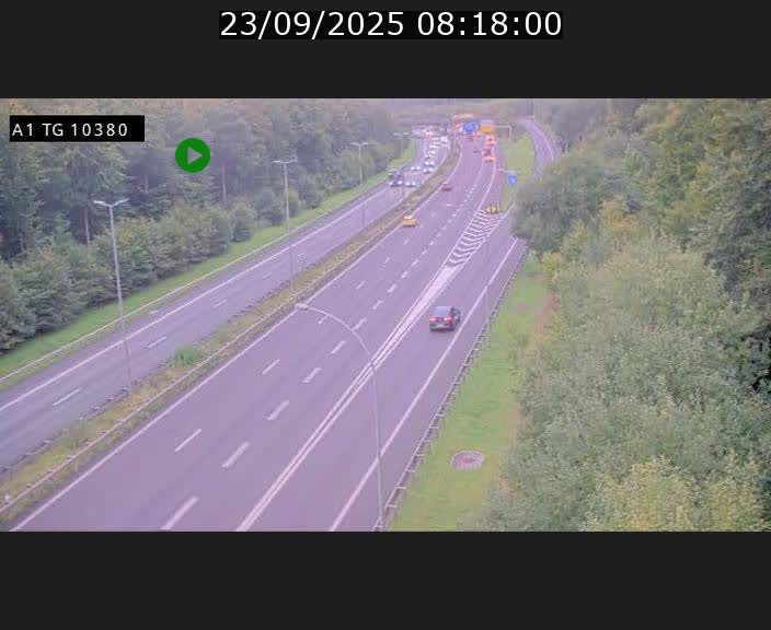 <h2>Traffic live webcam Luxembourg Senningerberg - A1 direction Luxembourg Kirchberg - BK 10.3</h2>