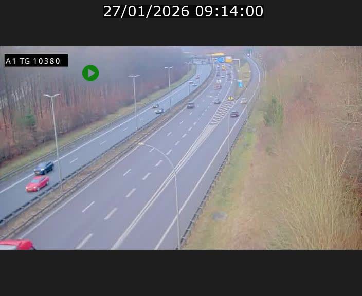 <h2>Traffic live webcam Luxembourg Senningerberg - A1 direction Luxembourg Kirchberg - BK 10.3</h2>