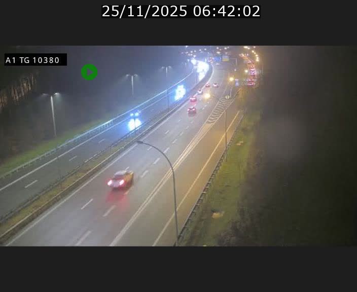 <h2>Traffic live webcam Luxembourg Senningerberg - A1 direction Luxembourg Kirchberg - BK 10.3</h2>