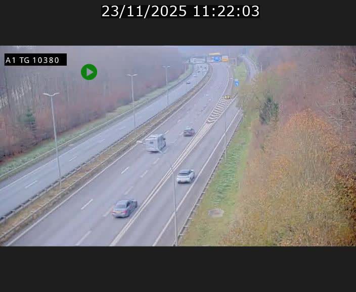<h2>Traffic live webcam Luxembourg Senningerberg - A1 direction Luxembourg Kirchberg - BK 10.3</h2>