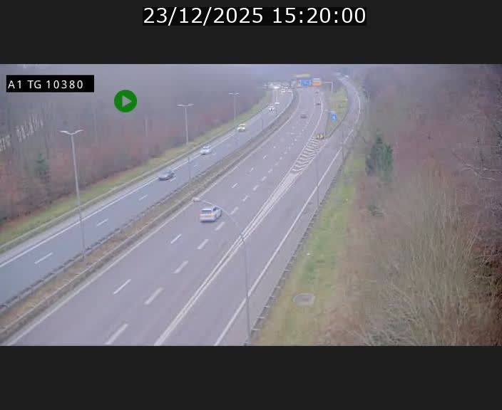 <h2>Traffic live webcam Luxembourg Senningerberg - A1 direction Luxembourg Kirchberg - BK 10.3</h2>