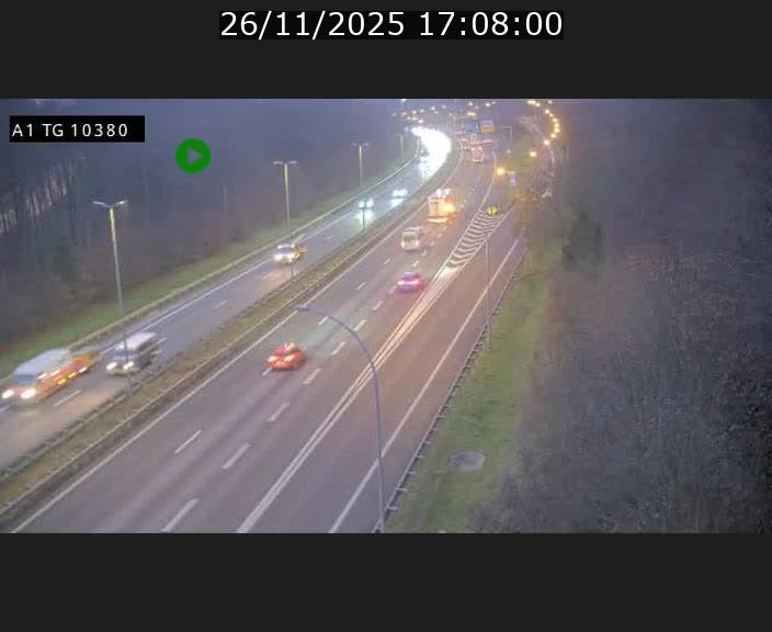 <h2>Traffic live webcam Luxembourg Senningerberg - A1 direction Luxembourg Kirchberg - BK 10.3</h2>