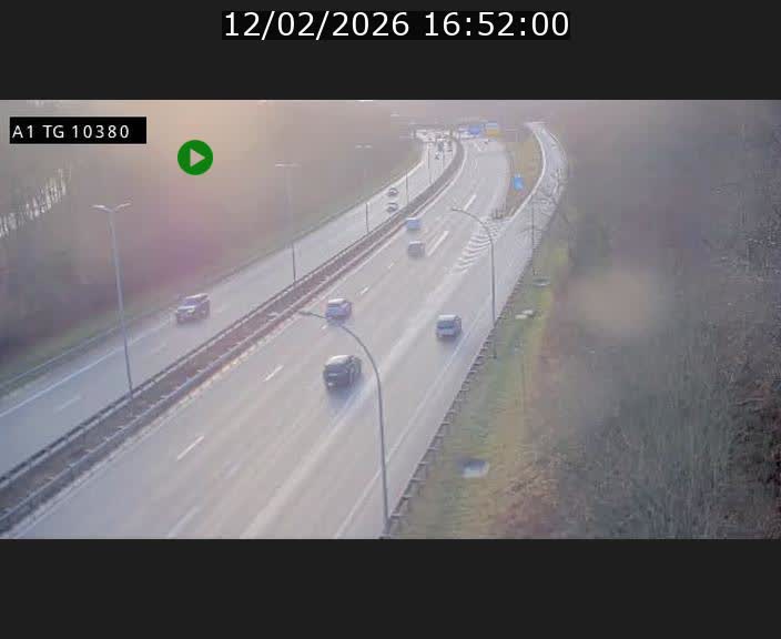 <h2>Traffic live webcam Luxembourg Senningerberg - A1 direction Luxembourg Kirchberg - BK 10.3</h2>