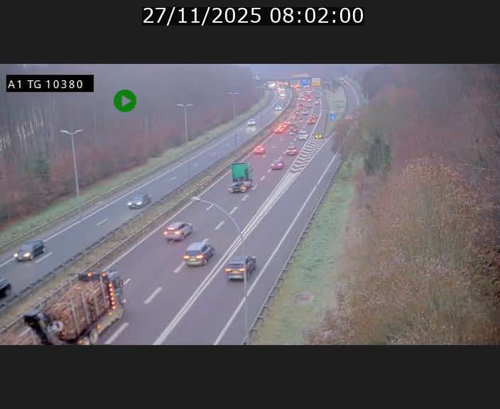<h2>Traffic live webcam Luxembourg Senningerberg - A1 direction Luxembourg Kirchberg - BK 10.3</h2>