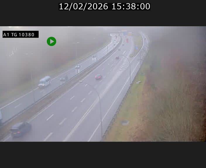 <h2>Traffic live webcam Luxembourg Senningerberg - A1 direction Luxembourg Kirchberg - BK 10.3</h2>