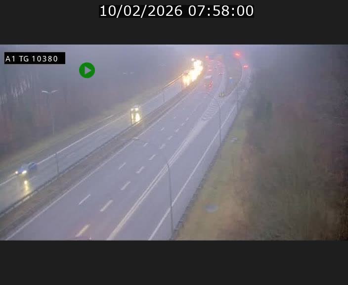 <h2>Traffic live webcam Luxembourg Senningerberg - A1 direction Luxembourg Kirchberg - BK 10.3</h2>