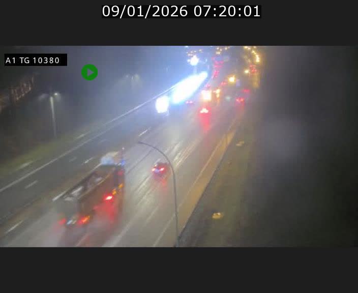 <h2>Traffic live webcam Luxembourg Senningerberg - A1 direction Luxembourg Kirchberg - BK 10.3</h2>