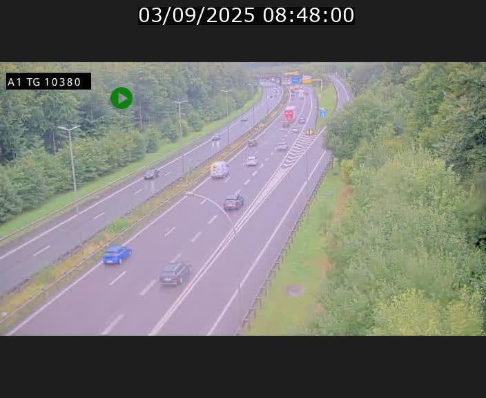 <h2>Traffic live webcam Luxembourg Senningerberg - A1 direction Luxembourg Kirchberg - BK 10.3</h2>
