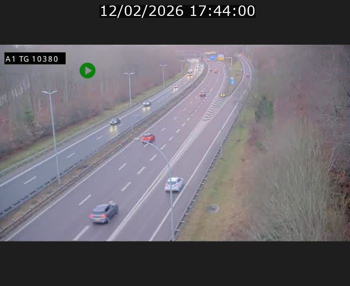 <h2>Traffic live webcam Luxembourg Senningerberg - A1 direction Luxembourg Kirchberg - BK 10.3</h2>
