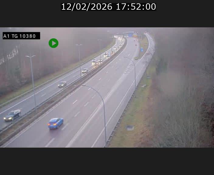 <h2>Traffic live webcam Luxembourg Senningerberg - A1 direction Luxembourg Kirchberg - BK 10.3</h2>