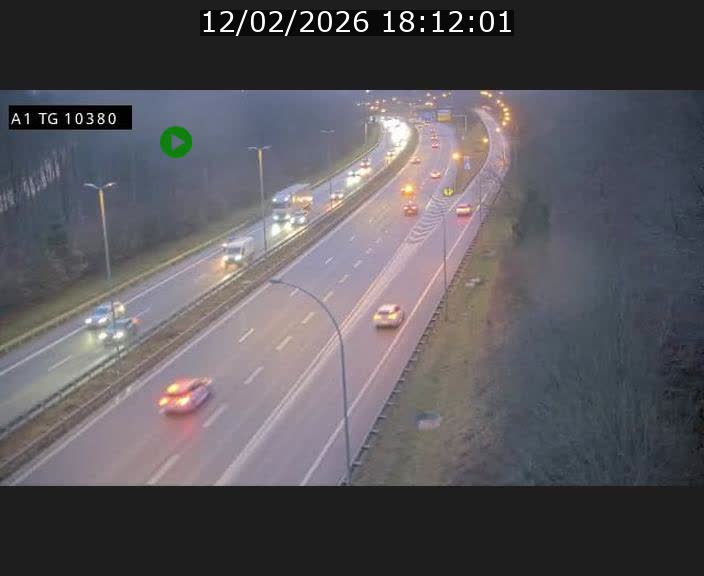 <h2>Traffic live webcam Luxembourg Senningerberg - A1 direction Luxembourg Kirchberg - BK 10.3</h2>