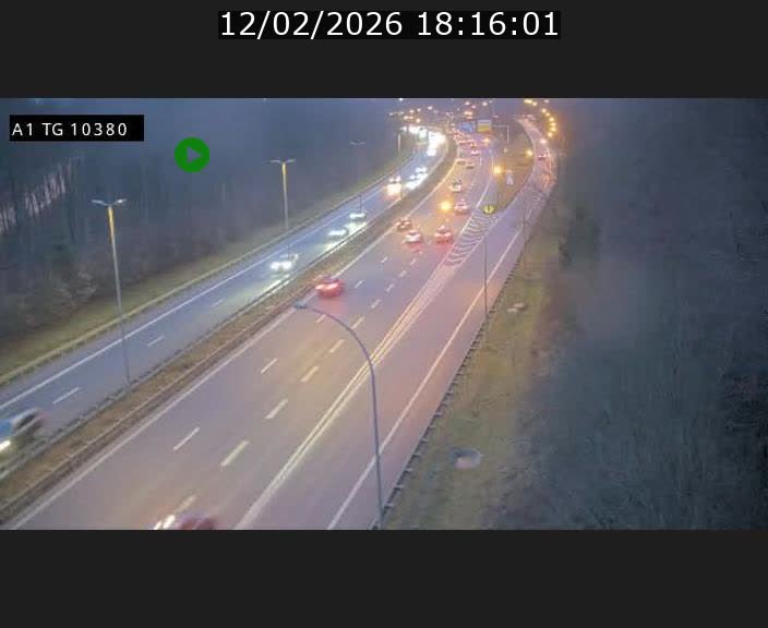 <h2>Traffic live webcam Luxembourg Senningerberg - A1 direction Luxembourg Kirchberg - BK 10.3</h2>