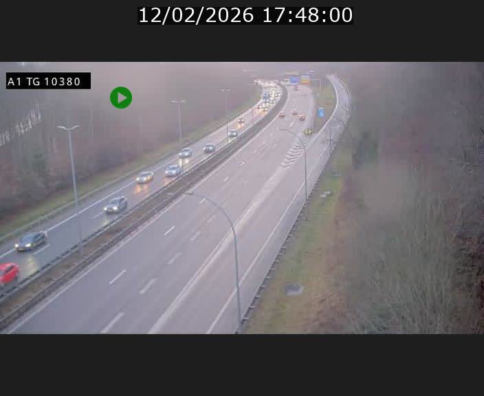 <h2>Traffic live webcam Luxembourg Senningerberg - A1 direction Luxembourg Kirchberg - BK 10.3</h2>