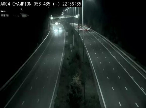<h2>Webcam E411 à Champion, à proximité de Namur. Vue orientée vers Bruxelles</h2>
