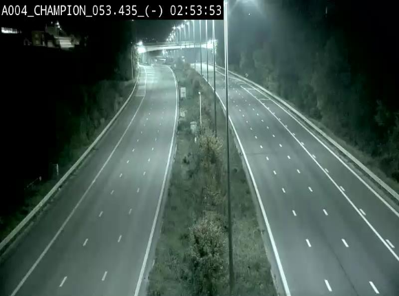 <h2>Webcam E411 à Champion, à proximité de Namur. Vue orientée vers Bruxelles</h2>