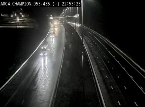 <h2>Webcam E411 à Champion, à proximité de Namur. Vue orientée vers Bruxelles</h2>