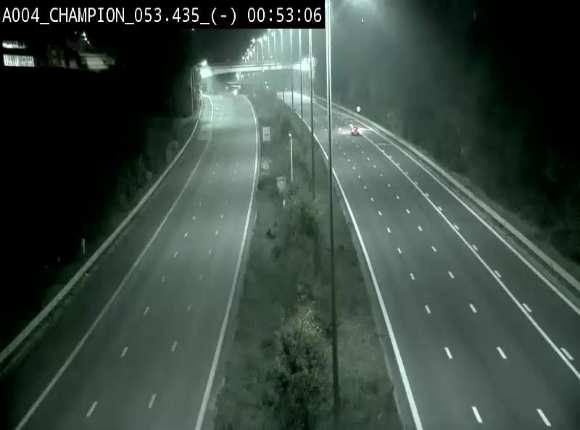 <h2>Webcam E411 à Champion, à proximité de Namur. Vue orientée vers Bruxelles</h2>