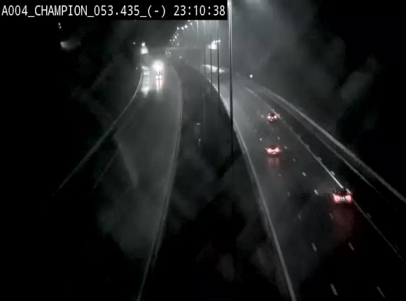 <h2>Webcam E411 à Champion, à proximité de Namur. Vue orientée vers Bruxelles</h2>