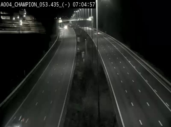 <h2>Webcam E411 à Champion, à proximité de Namur. Vue orientée vers Bruxelles</h2>