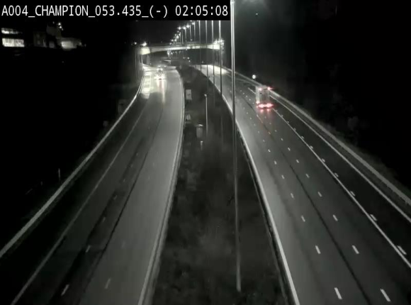 <h2>Webcam E411 à Champion, à proximité de Namur. Vue orientée vers Bruxelles</h2>