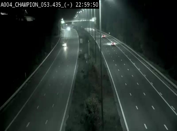 <h2>Webcam E411 à Champion, à proximité de Namur. Vue orientée vers Bruxelles</h2>