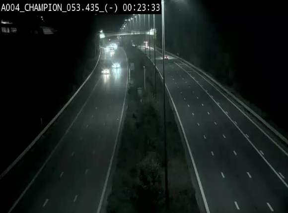 <h2>Webcam E411 à Champion, à proximité de Namur. Vue orientée vers Bruxelles</h2>
