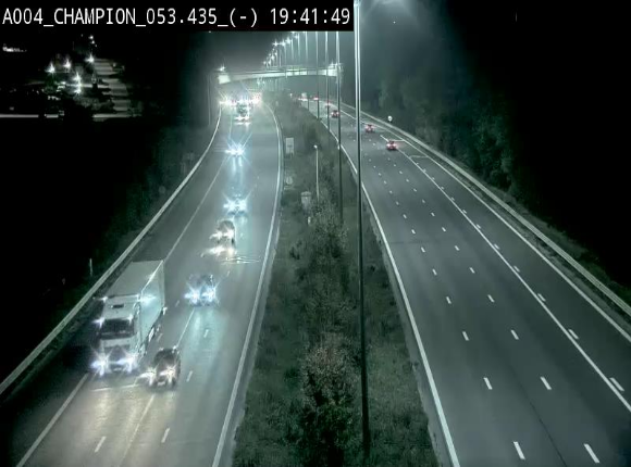 <h2>Webcam E411 à Champion, à proximité de Namur. Vue orientée vers Bruxelles</h2>