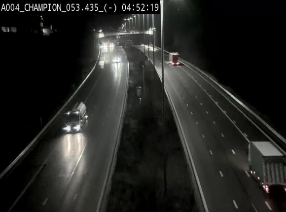 <h2>Webcam E411 à Champion, à proximité de Namur. Vue orientée vers Bruxelles</h2>