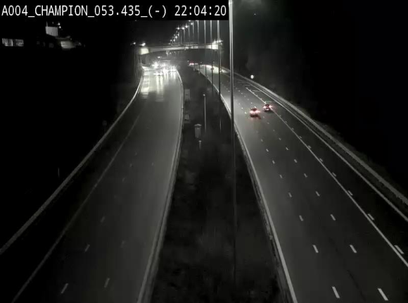 <h2>Webcam E411 à Champion, à proximité de Namur. Vue orientée vers Bruxelles</h2>