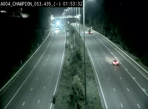 <h2>Webcam E411 à Champion, à proximité de Namur. Vue orientée vers Bruxelles</h2>