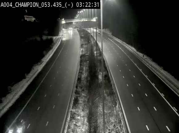 <h2>Webcam E411 à Champion, à proximité de Namur. Vue orientée vers Bruxelles</h2>