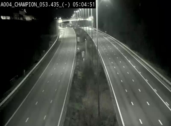 <h2>Webcam E411 à Champion, à proximité de Namur. Vue orientée vers Bruxelles</h2>