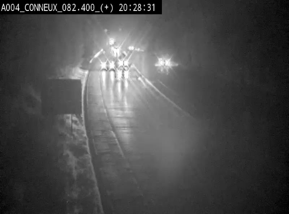 <h2>Webcam à hauteur de Conneux sur l'E411 en direction du sud de la Belgique</h2>