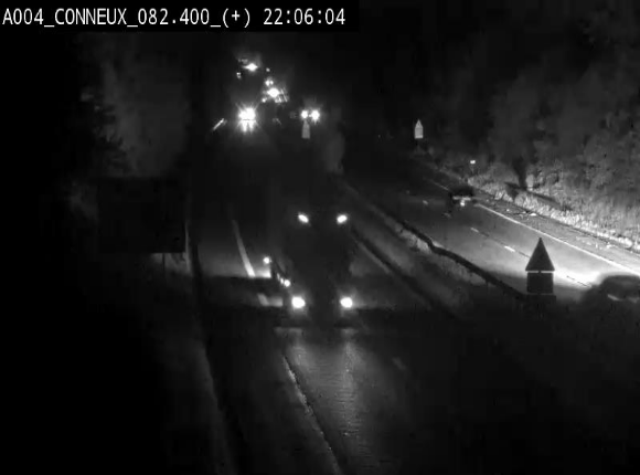 <h2>Webcam à hauteur de Conneux sur l'E411 en direction du sud de la Belgique</h2>