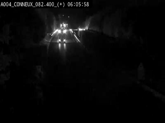 <h2>Webcam à hauteur de Conneux sur l'E411 en direction du sud de la Belgique</h2>