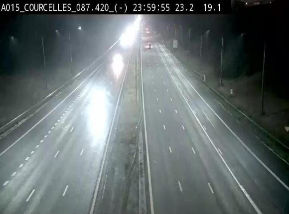 <h2>Webcam autoroute Belgique - Viesville - E42 direction Mons - BK 84.35</h2>