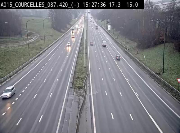 <h2>Webcam autoroute Belgique - Viesville - E42 direction Mons - BK 84.35</h2>