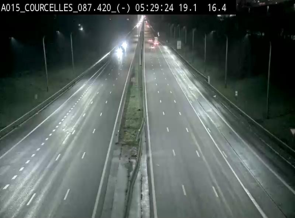 <h2>Webcam autoroute Belgique - Viesville - E42 direction Mons - BK 84.35</h2>